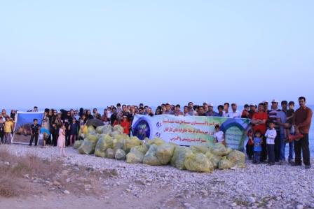 برگزاری اردوی بزرگداشت روز زمین پاک در شرکت پتروشیمی زاگرس