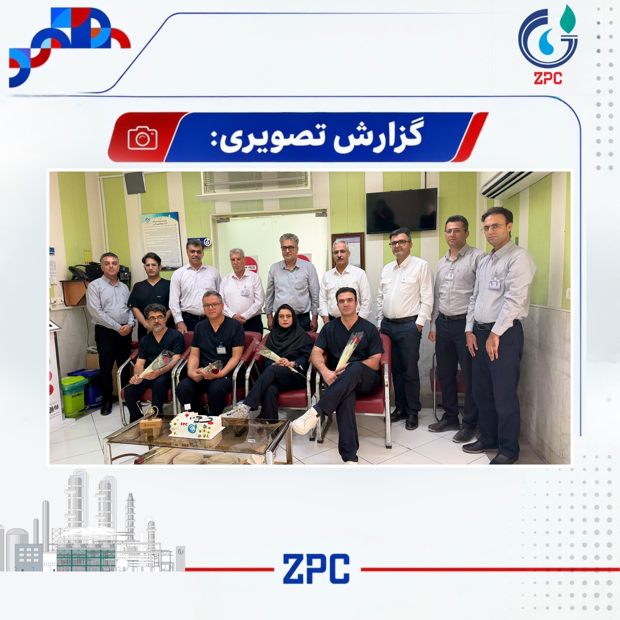تجلیل از فرشتگان سپیدپوش سلامت در پتروشیمی زاگرس به مناسبت روز پرستار3