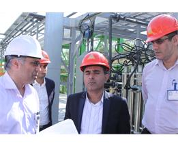 دیدار مدیرکل محیط زیست استان بوشهر از مجتمع پتروشیمی زاگرس
